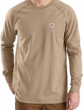 Carhartt Men's Flame Resistant Force Relaxed Fit Lightweight Long-Sleeve T-Shirt